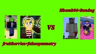 Fruitberries+Falsesymmetry Vs Hbomb94+Rendog (Mcc Practice 9)