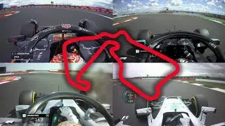 Silverstone F1 Pole Lap Comparison | 2025 - 2023 - 2019 - 2016