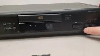 Sony CDP-XE500 Compact Disc Player CD Player Optical Digital Output Tested