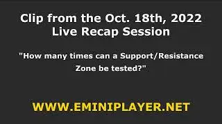 How many times can a Support/Resistance Zone be tested and traded?