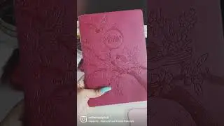 New 2023 Annual Passion Planner + Rose Gold Monthly Tabs | Sakura Melody Burgundy