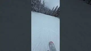 New Bergman bowl at keystone! #snowboarding