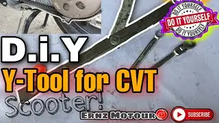 DIY: YTOOL para sa scooter natin. BUDGET FRIENDLY!