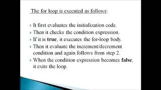 LOOPS IN C