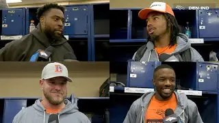 The best soundbites after the Broncos' win vs. the Colts | From the locker room