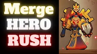 Игра Merge Hero Rush, советы и рекомендации для новичков, руководство, обзор игры, геймплей на Android. Награды за AFK.