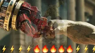 Iron man vs Hulk amazing fight scenes (payback song )