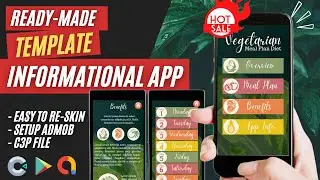 Informational App Templates Made with Construct 3