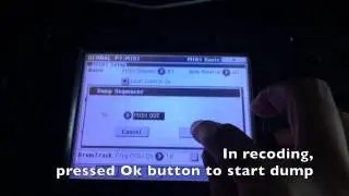How to record M50 Sequencer Setup to Your Project