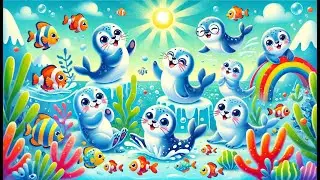 🐟 Clap Clap! Seal Life Song for Kids | Fun Ocean Adventure 🎶