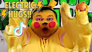Who Wants a HUG From PIKACHU! (Tik Tok)