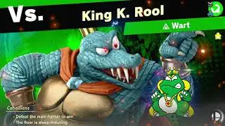 Super Smash Bros Ultimate World of Light: King K. Rool vs Wart