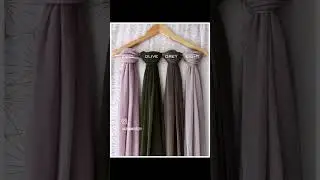💫 Azba Modesty | Premium Branded Hijab Collection | Turkish & Wrinkle Cotton 💫
