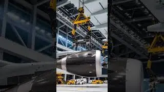 Inside the Factory of Large Aeroplanes  #aeroplane #shorts #factoryinside #ai