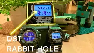 What is DST on my G-Shock? I went down the Rabbit Hole!  Daylight Saving Time #GShock GMW B5000