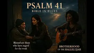 Psalm 41 Bible in Blues Blessed Are Those Who Have Regard for the Weak Brotherhood of the Hallelujah