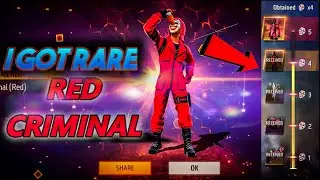 I Got Red Criminal Bundle // Free Fire New Ascension Glitch Event // Red Criminal Return // FF