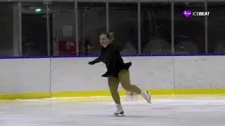 Icebeat Winter Trophy 2024 Adult Bronze II Women FS Margarita PILKAUSKAITE LTU