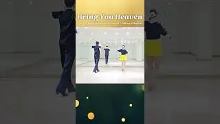 🪽Bring You Heaven Line Dance (High Intermediate Phrased - Rolling 8 Rhythm)