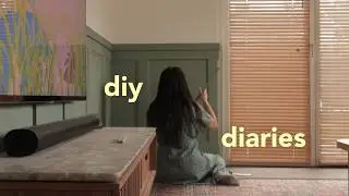 diy diaries ❋ studio organization & living room makeover
