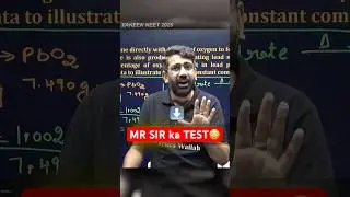 Amit Mahajan Sir on MR SIR😳💯 #pw #physicswallah #neet