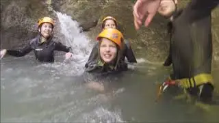 Canyoning in Jereka - Bohinj, with Canyoning Bled