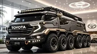 2026 Toyota Steelbone 12x12 | The Ultimate Expedition Motorhome for Extreme Off-Road Adventures