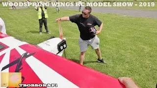 WOODSPRING WINGS RC MODEL AIRCRAFT SHOW COMPILATION - TBOBBORAP1 # 5 - 2019