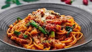 Easy Kimchi Olive Pasta Recipe  #recipe #food  #pasta #kimchiolivepasta