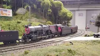VD228: triple header PRR coal drag! (Shortline model railroad club)