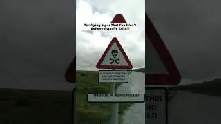 Terrifying Signs That You Won't Believe Actually Exist #shorts