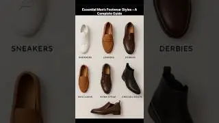 Essential Footwear Guide | #mensfashion #mensstyle #formalwear #fashion #menswear #footwear