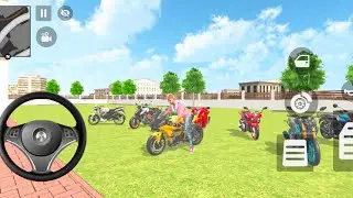 Ultimate vehicle collection in Indian Theft Auto Simulator 🥰 Franklin New All goldenBIKE washing 