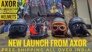 New Axor Legendary Helmets | Axor Alberto | Axor Che | Axor Brute | Detailed Review | In-Hindi