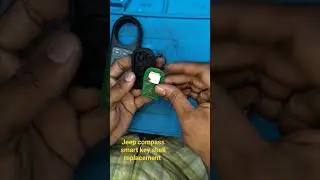 #jeep 🧭🧭🧭🧭🧭🧭 smart key #shell #replacement for BLACKKEY  #ecm