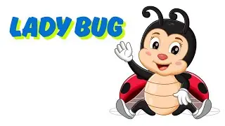 Lady Bug drawing for kids #kidsfun #drawing #kidseducatio #kidslearning #kidsvideo #kidsvideo