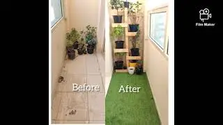 Dust Free Terrace in UAE , Gardening in small place with low budget.