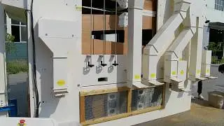 5X-12 Fine Seed Cleaner sesame seed testing video