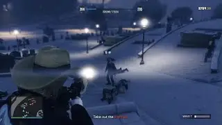 GTA Online Survival: Call To Arms - LS Graveyard [2 players, All Waves]
