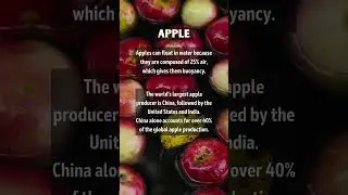 🍎🍏 Apple Unpeeled: Surprising Facts & Trivia You Never Knew #apple #pomology #greenapple #fyp #fypシ