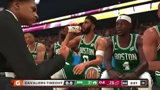 NBA 2K23 Boston Celtics vs Cleveland Cavaliers 2022-23 season