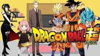 los personajes de spy x family reaccionan a Goku