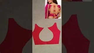 blouse back neck design #fashion #viralvideo #trending #new #india #shorts #indianfashion
