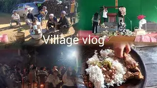 At village! busy day with my family for my sister wedding #familyvlog 