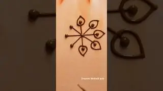 Simple New Stylish arabic Mehndi Design for Bridesmaids UK-USA Viral&rdquo; Back Hand Mehndi Design