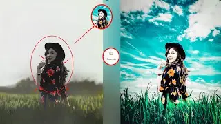 Snapseed Sky Change photo Editing ! Snapseed Background ! How to Change Sky Colour in Snapseed