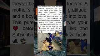 Boy With Autism Finds Love In Service Dog 🐶❤️