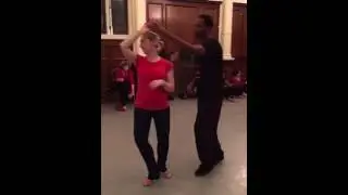 Dani K & Magda Intermediate salsa classes @ City Academy 2015