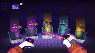 100 Arcade cases!🤑 Case opening in critical ops🤩