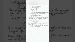 linearly elliptical and circularly polarised light #physics #engineering #important #theory #sure